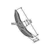 Cultivator Reversible Point Chisel BPT