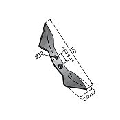 Cultivator Double Heart Reversible Point BPT