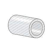 Plastic Ring for Cultivator Rollers L.48 Φ45-33