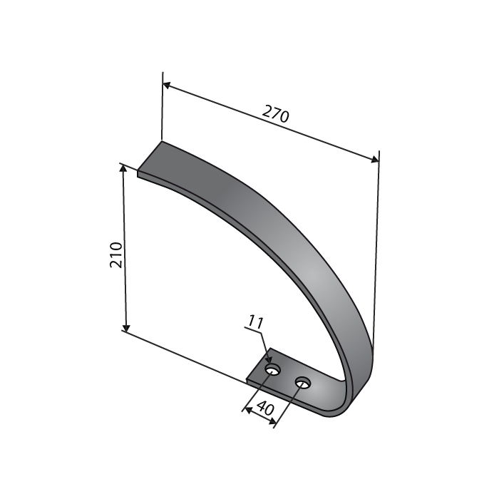 Spring Roller Spring 60x8,5 Bianchi