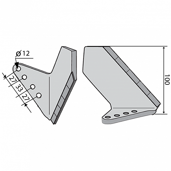 Wing to Fit Horsch 34060855 Right AgriCarb