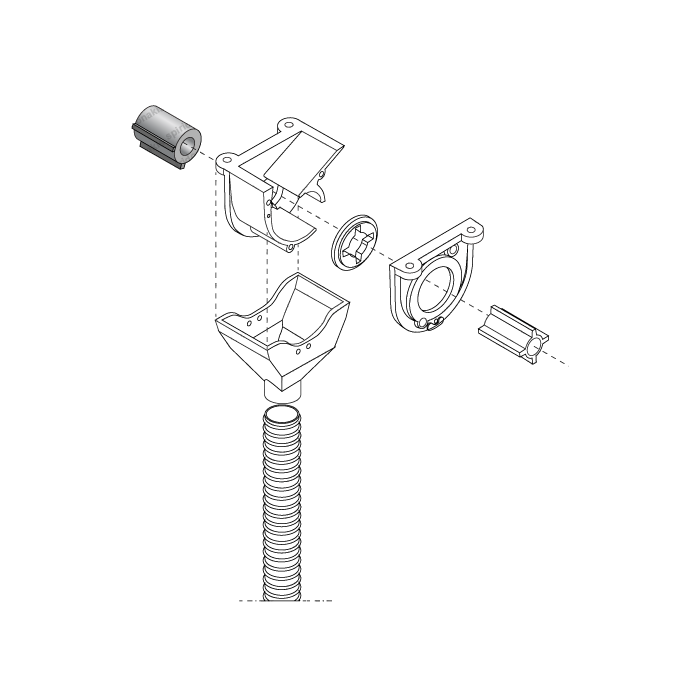 Gear 2 Teeth for Fertilizer