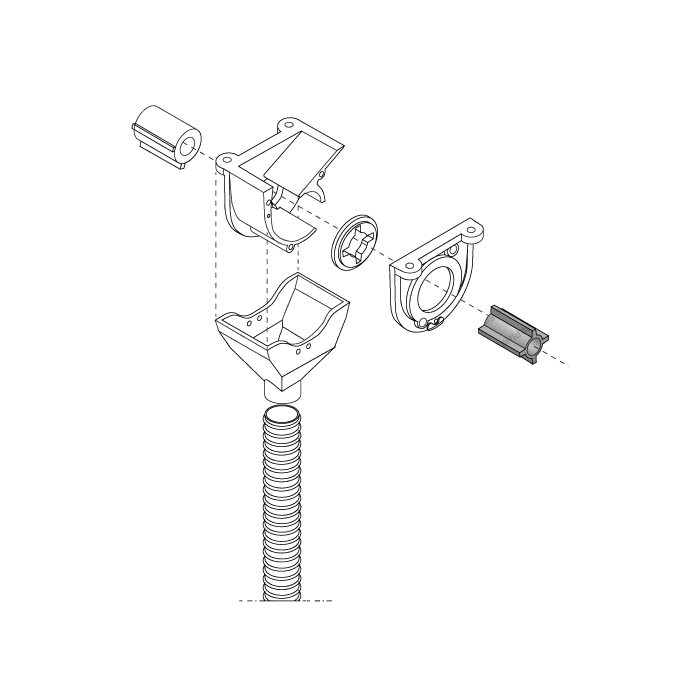 Gear 4 Teeth for Fertilizer