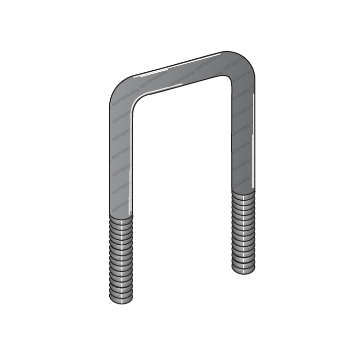 Stirrup Bolts M22x930/75 Black