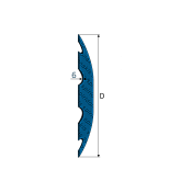 Δίσκος Farmet 9002255 Οδοντωτός 24'' Bellota