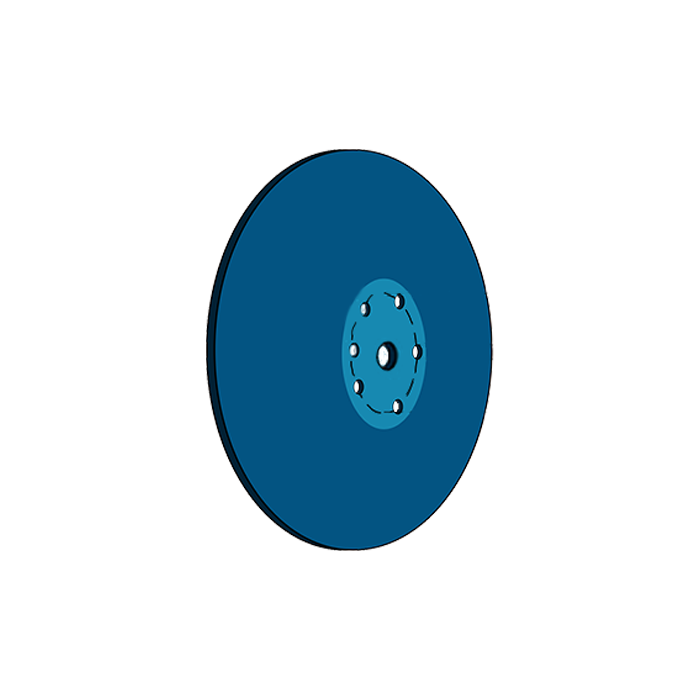 Flat Seeding Disc Straight Lemken 14'' Bellota