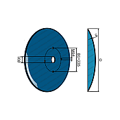 Plough Disc 26'' 5 Holes Bellota