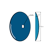 Straight Disc 28'' 41x41 Bellota