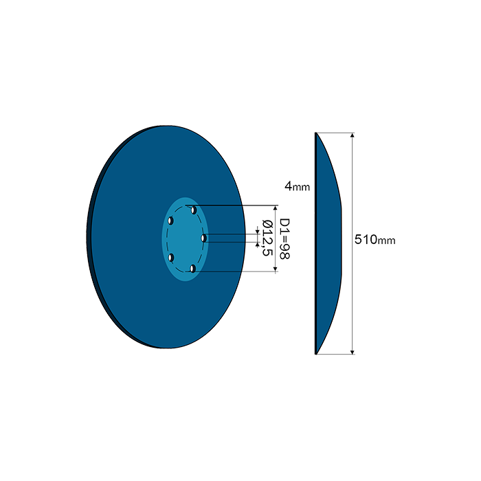 Terradisc Straight Disc 20'' Bellota