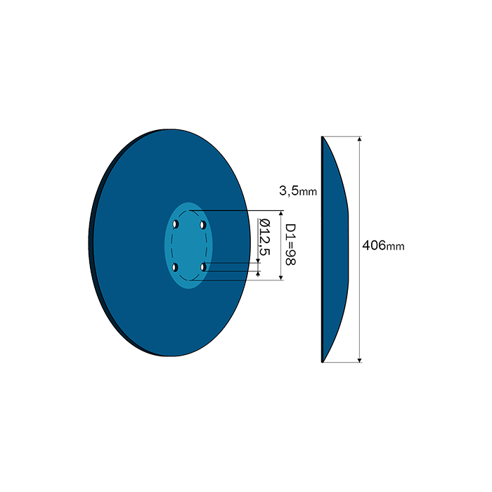 Terradisc Straight Disc 16