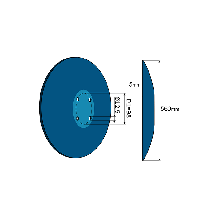 Terradisc Straight Disc 22