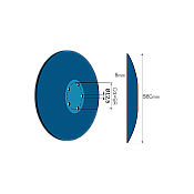 Terradisc Straight Disc 22