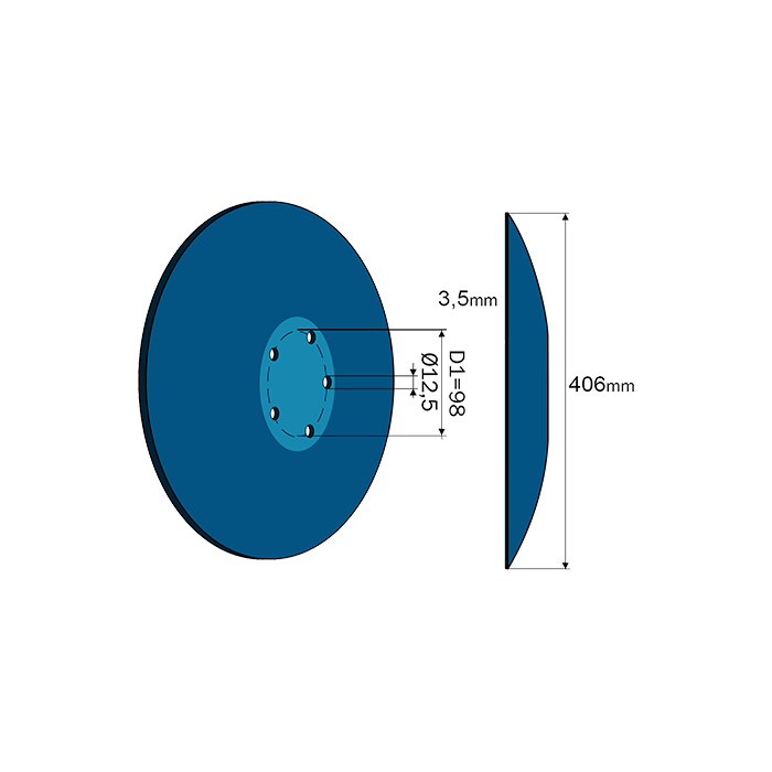 Terradisc Straight Disc 16