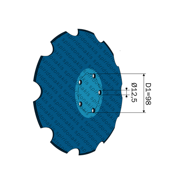 Terradisc Notched Disc 20