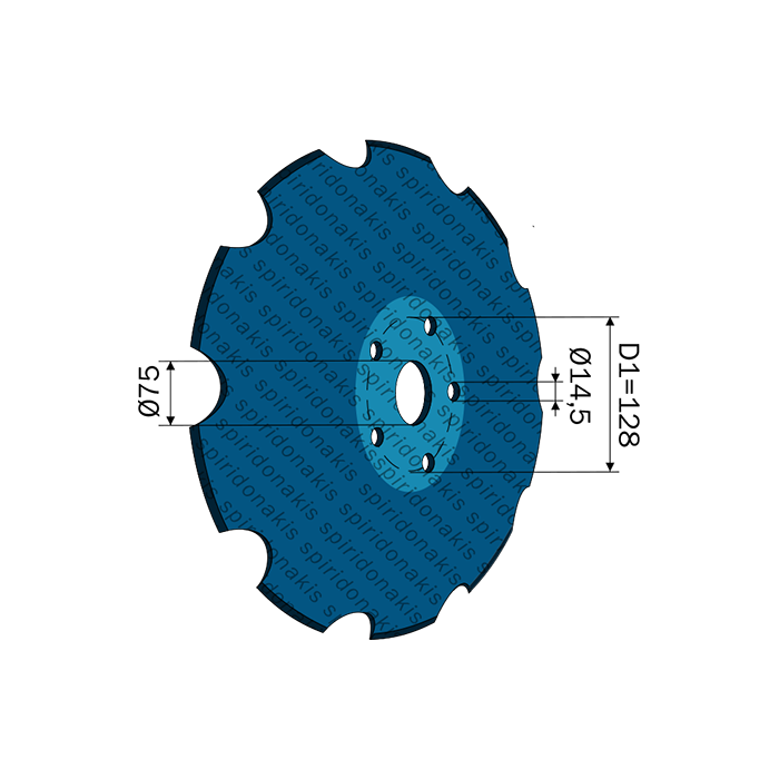 Terradisc Notched Disc 22