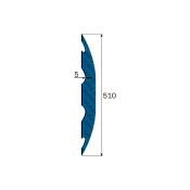 Terradisc Notched Disc 22