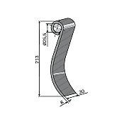 Mulcher Spoon 30x8 213mm Lagarde