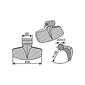 Σφυρί Καταστροφέα RM11 Ø20,5 SABA