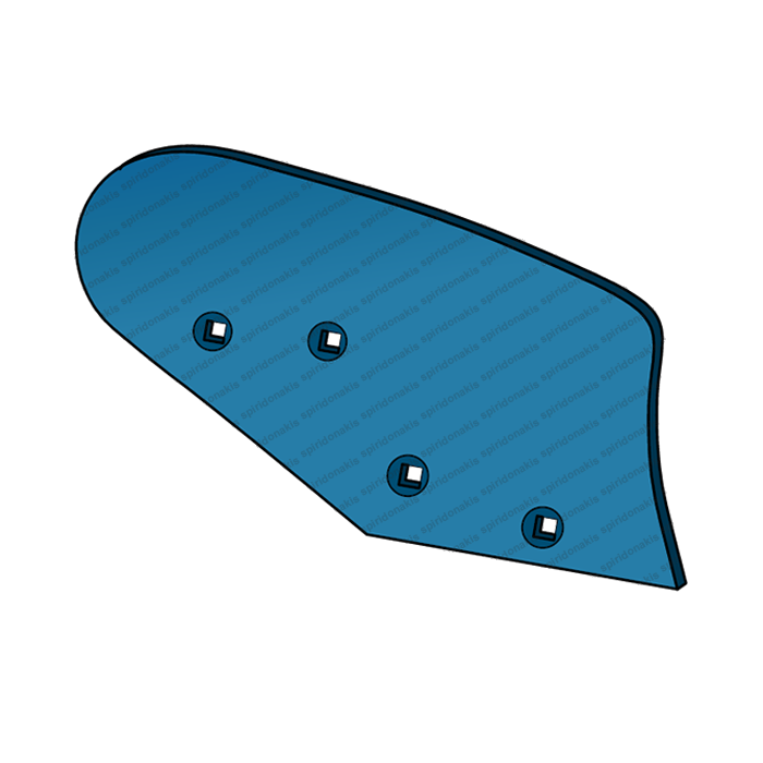Mouldboard Skimmer Plough Rabewerk 2715.08.01 Right Agriforge