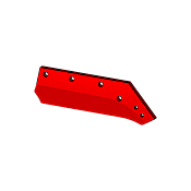 Share Plough Kverneland 073003 14'' Left Bellota