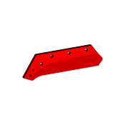 Share Plough Kverneland 073056 N.T. 16'' Right Bellota