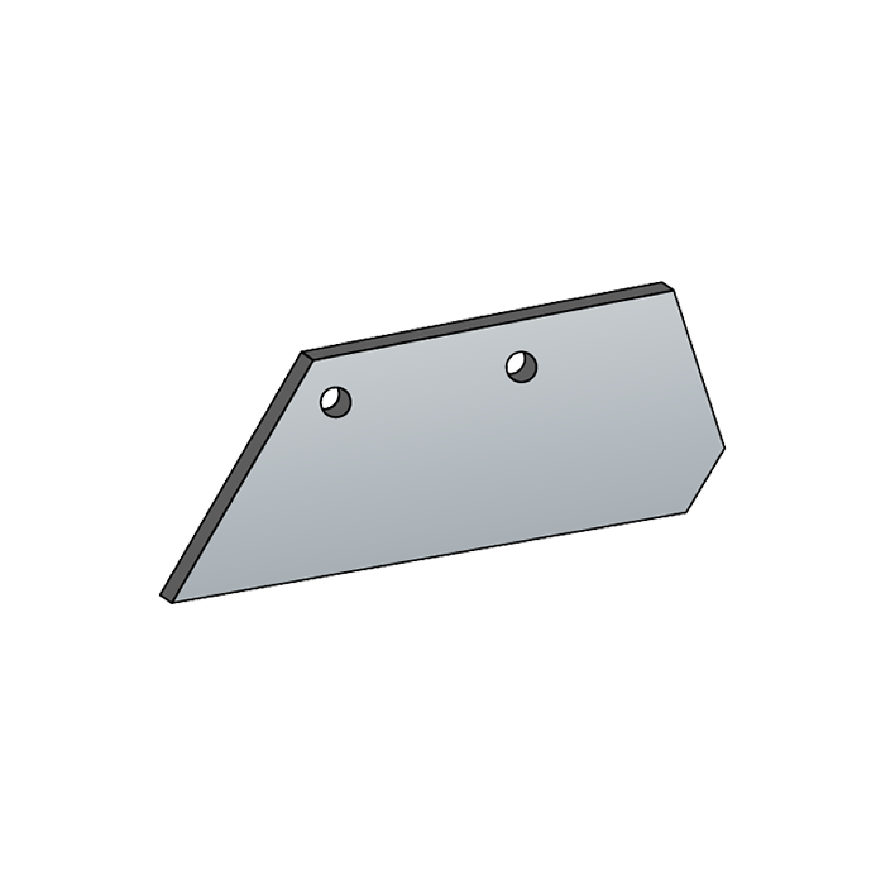 Share for Plough Overum-Agrolux-MF 84078 12''-14'' Left Agriforge 