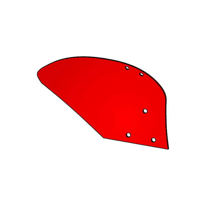 Striped Mouldboard Ovlac 1741-D-P Right Bellota