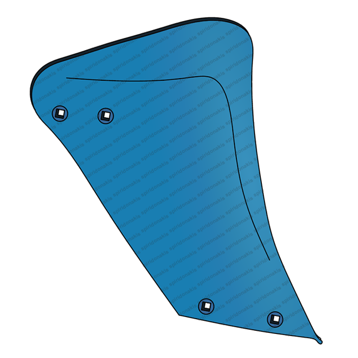Mouldboard Skimmer Plough Lemken M2 3470600 Right 