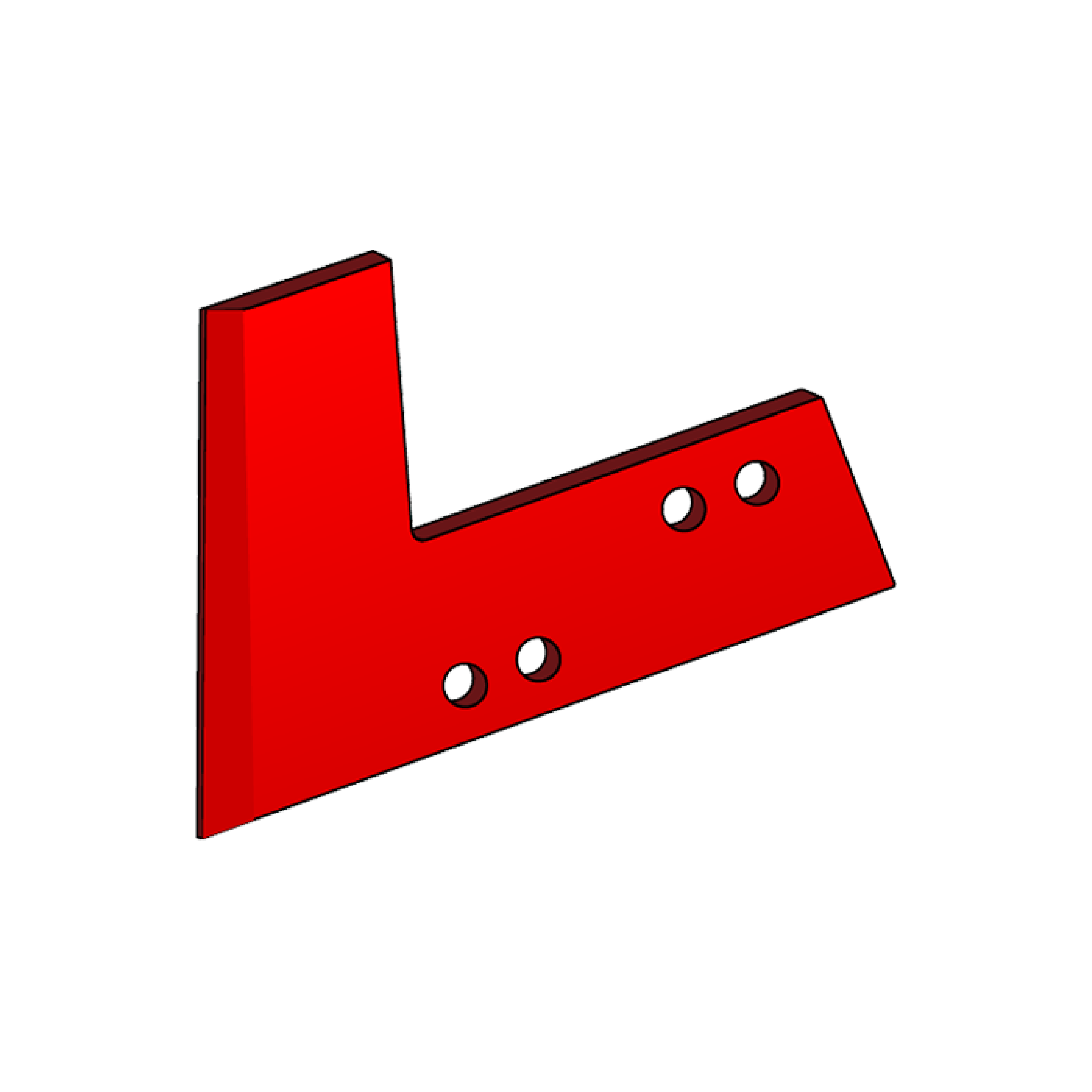 Blade Landside Plough Kverneland 073089 Left Bellota