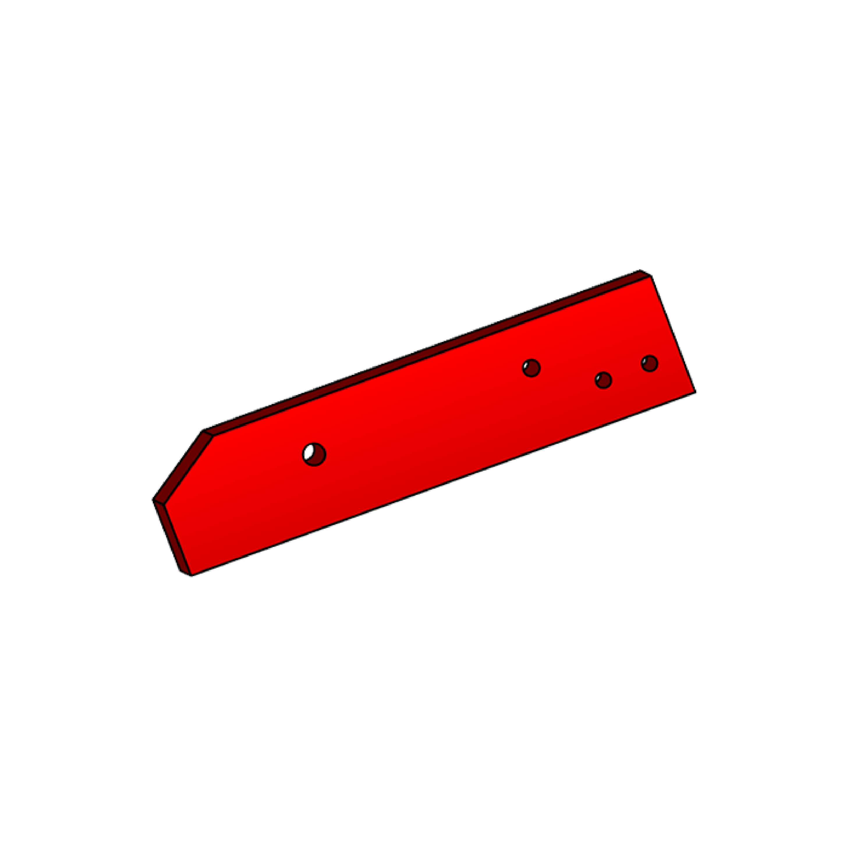 Landside Plough Kverneland 063606 Old Type Small Left Bellota