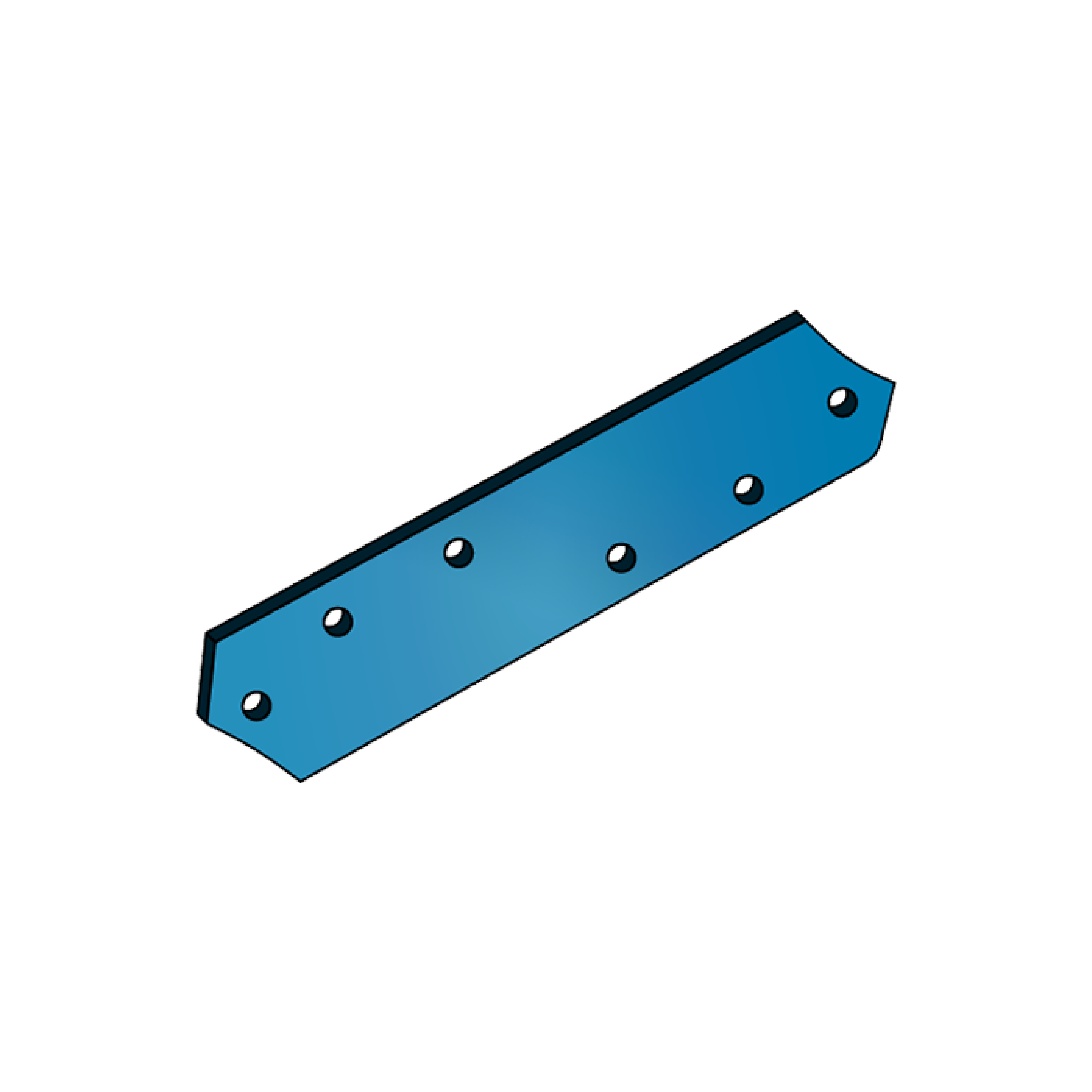 Mouldboard Slat Plough Lemken No1 BS40 3444013 Left Agriforge