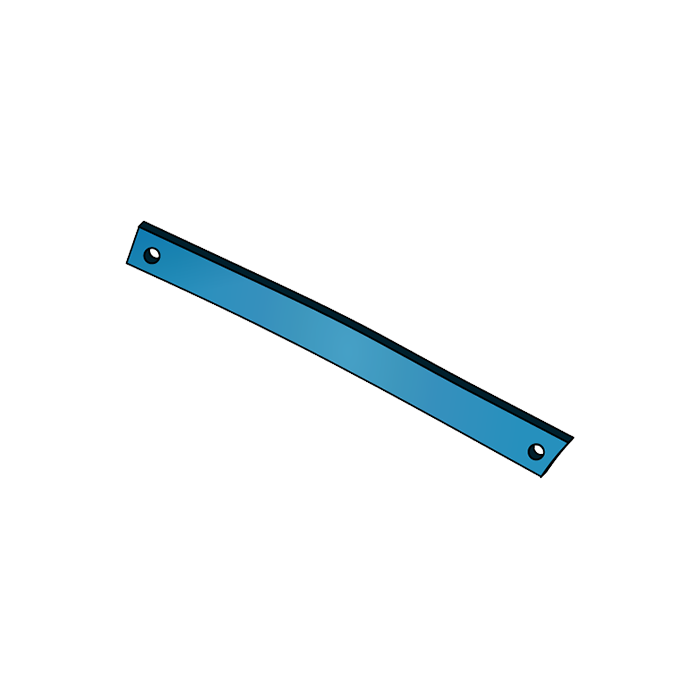 Mouldboard Slat Plough Lemken No2 BS42 3444021 Left Agriforge