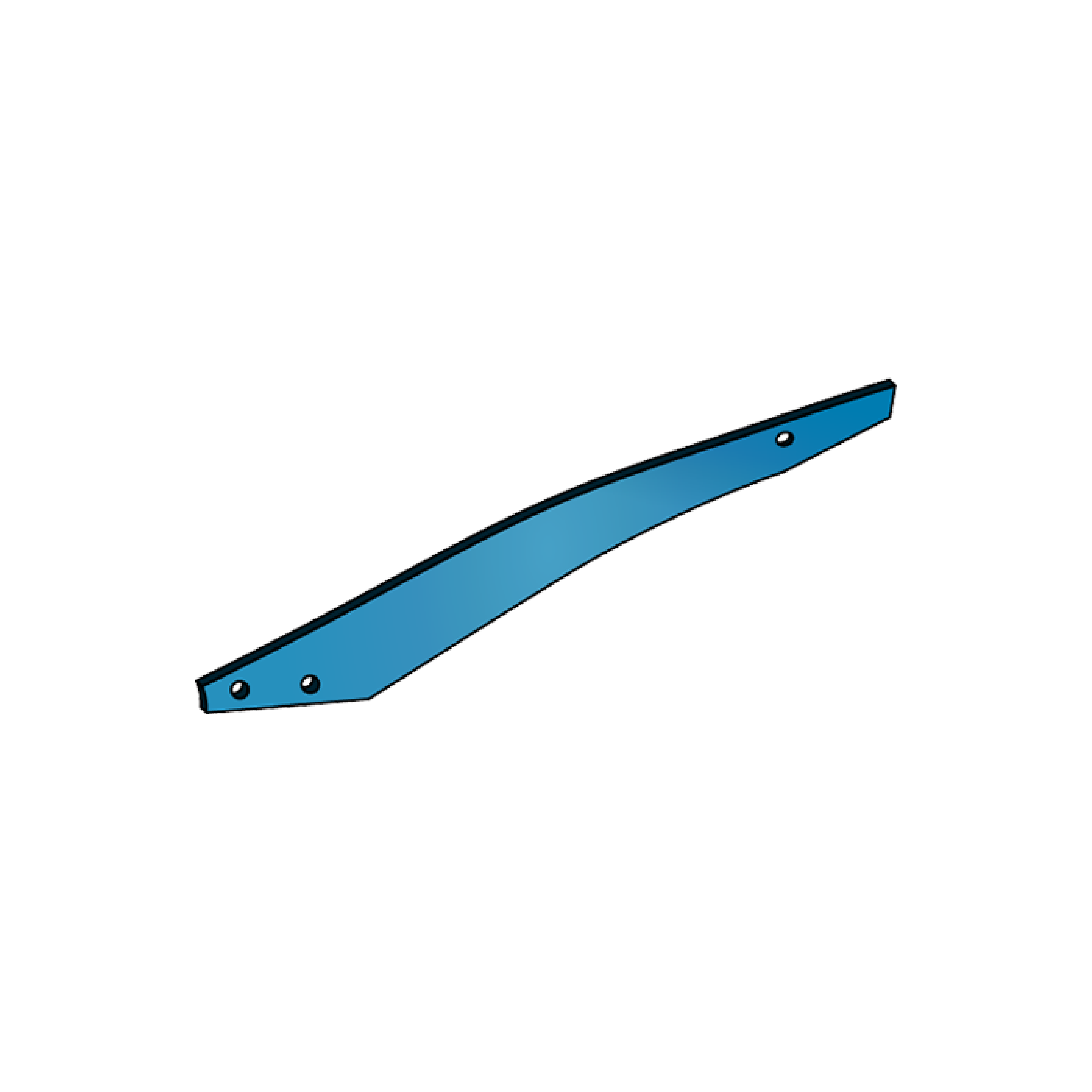 Mouldboard Slat Plough Lemken No4 BS42 3444043 Left Agriforge