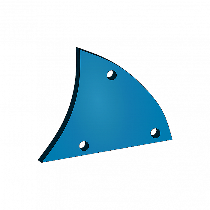 Shin Plough Lemken 3451001 B2K 8mm Left Agriforge