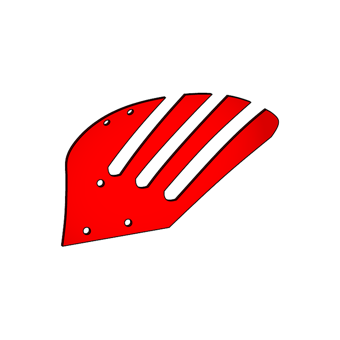 Mouldboard Plough 1741-I-CA1-T Escudero Striped Left Bellota