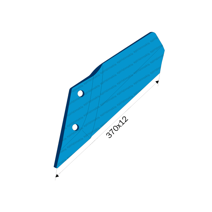 Πτερύγιο Πλαϊνό Καλλιεργητή Lemken 3374426 FL35P Gek 350x10 HF Δεξί Agriforge