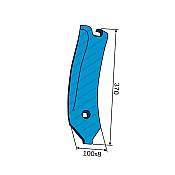 Cultivator Tine Wing Lemken 3374484 KL10 Central Agriforge