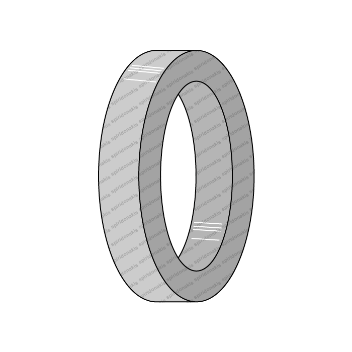 011694 Ring KV Φ55/40 L.16