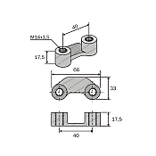 Power Harrow Support Center-Center ΚΚ40 Φ14x1.5