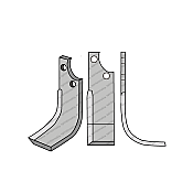 Rotary Cultivator Blade Bertolini BT Curved 75x6 Left 