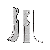 Rotary Cultivator Blade Benassi BL75 50x6
