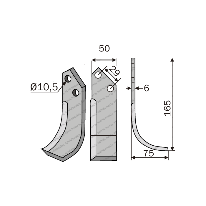 Rotary Cultivator Agria Diesel E.T. 