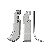 Rotary Cultivator Blade FM-Grillo 11000 50x6