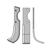 Rotary Cultivator Blade Pegasus Right