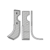 Rotary Cultivator Blade 60x6 Ferrari Right