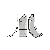 Rotary Cultivator Blade 375756 75x7 Ø13 ΚΚ40 Dondi Left Rotary Cultivator Blade 375756 75x7 Ø13 ΚΚ40 Dondi Left