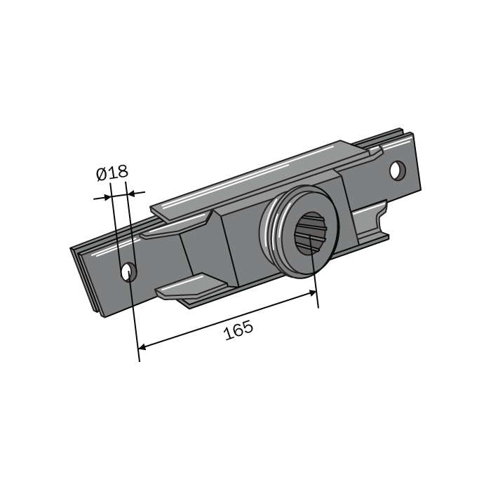 Finishing Mower Mount