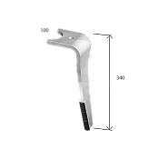 Μαχαίρι Σβολοτρίφτη Amazone DHA7496F-O3D 120x15/18 (L=350mm) με Widia Δεξί AgriCarb