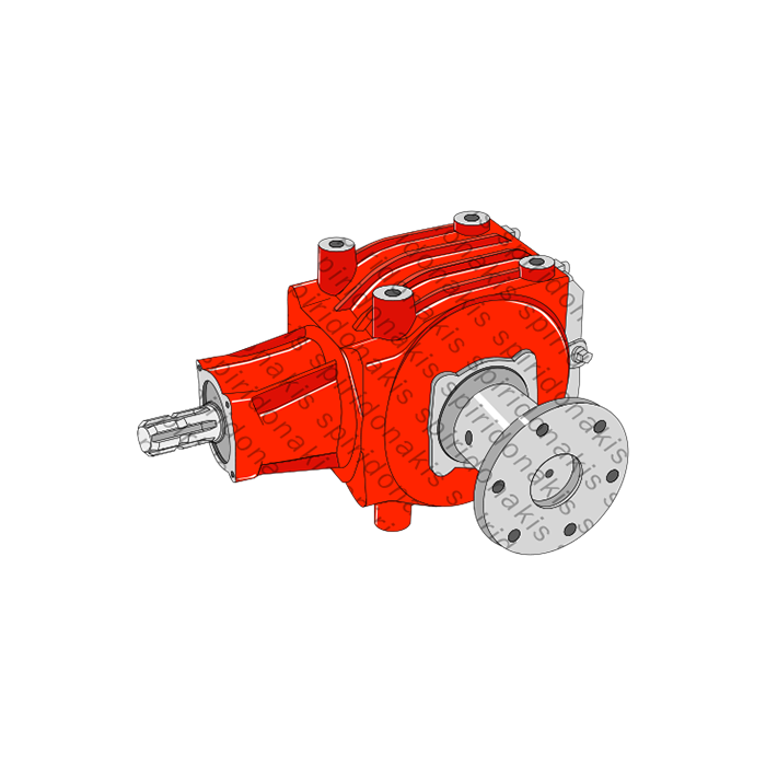 Γκρουπ αρίδας T-22F (R=3:1) 52Hp (με φλάντζα) SP original