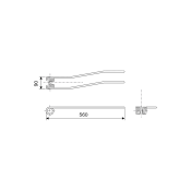 Drum Mower Spring Fella Straight (Α90-Β590)